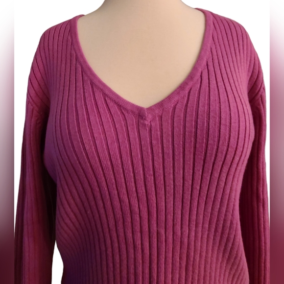 American Living size L purple top - Picture 7 of 7
